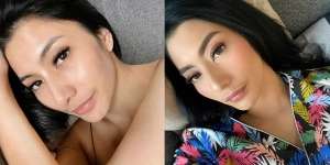 10 Foto Selfie Tyas Mirasih di Kasur ini Bikin Panas Dingin