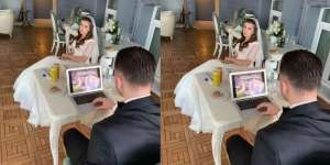 Gelar Pesta Pernikahan, Pengantin Pria Ini Malah Asyik Buka Laptop dan Main Game di Tengah Acara!