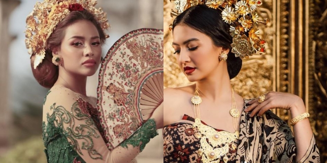 Ikut Ucapkan Hari Raya Galungan, Ini Potret Selebriti dengan Baju Kebaya Bali yang Menawan Banget!