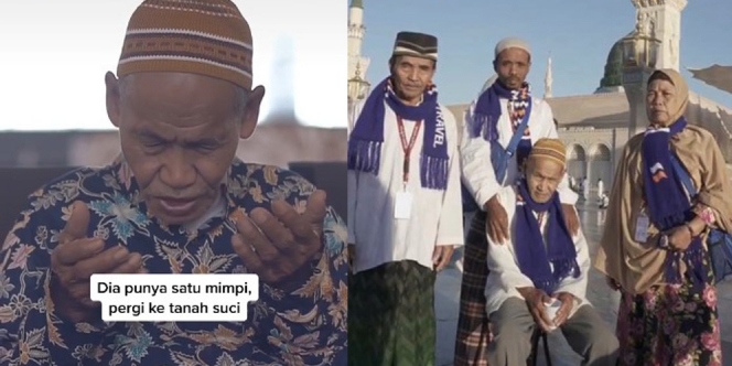Sehari Rp 1 Ribu, Kakek Ini Berhasil Pergi ke Mekkah Walau Hanya Jadi Marbot Masjid