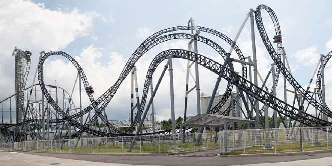 Begini Bentuk Roller Coaster Tercuram Di Dunia! Masih Berani Naik ...