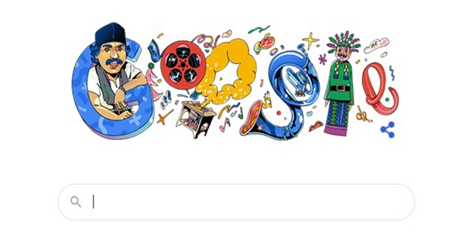 Benyamin Sueb Muncul di Google Doodle Hari Ini, Ada Apa nih?