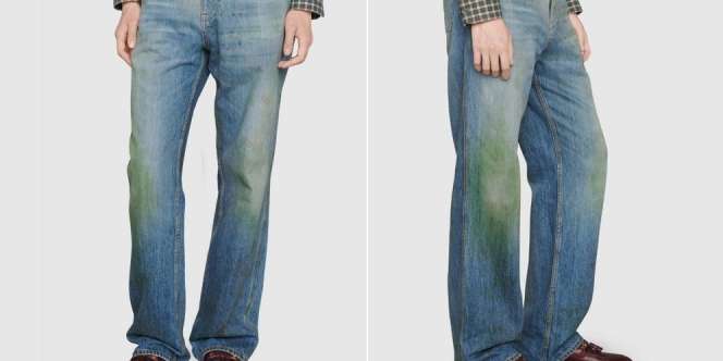 Tampak Lusuh dan Ada Noda, Jeans Terbaru Gucci ini Justru Dibanderol dengan Harga Puluhan Juta!