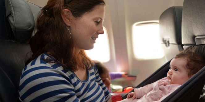 Bayi Ini Bisa Bebas Naik Pesawat Gratis Seumur Hidup, Setelah Lahir Saat Penerbangan Berlangsung