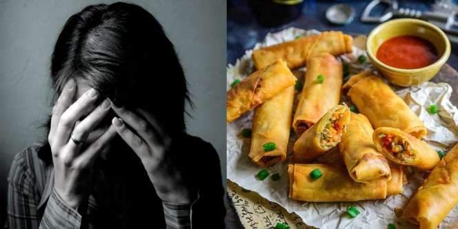 Makan Lumpia setelah Dihangatkan dari Kulkas, Wanita Ini Berakhir Tragis!