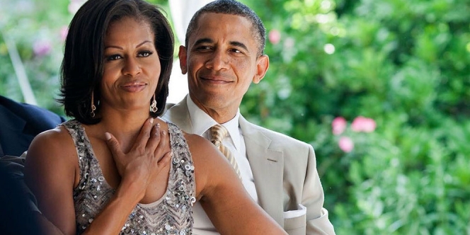 Rayakan Ulang Tahun Pernikahan ke-28, Barack Obama dan Sang Istri Sama-Sama Tuliskan Pesan Romantis