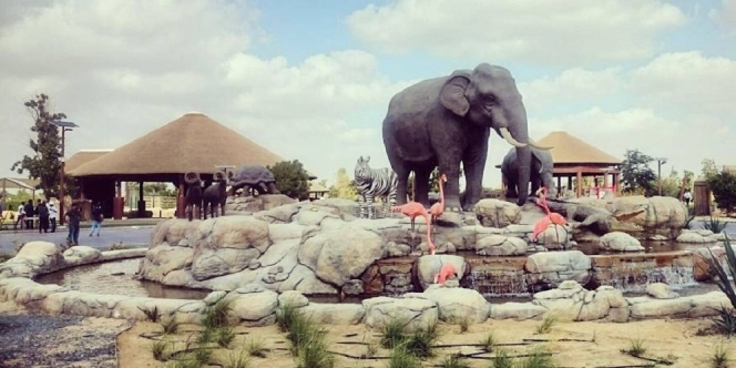 Unik, Dubai Ubah Tempat Pembuangan Sampah Menjadi Taman Safari!