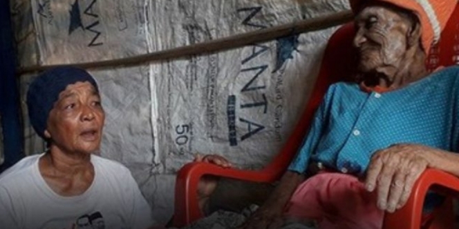 Cerita Pilu, Nenek Gantikan Suami Rawat Mertua Berusia 115 Tahun di Gubuk Reyot