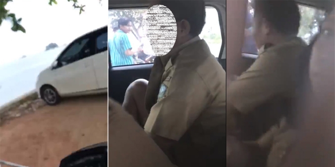 Curiga Ada Mobil Bergoyang, Warga Tangkap Basah Pasangan ASN yang Sedang 'Wik-Wik' di Pinggir Jalan