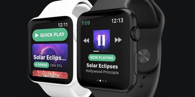 Anti Ribet, Kini Spotify Bisa Langsung Diputar di Apple Watch