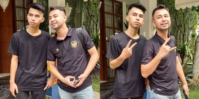 Mulai Gondrong sampai Cepak, Ini 7 Potret Dimas Ramadhan dan Raffi Ahmad yang Mirip Banget