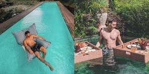 10 Potret Gagah Seleb Ganteng Indonesia di Kolam Renang, Pamer Badan Sixpack Nih?