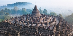Candi Borobudur Ditutup Terpal Sebagai Antisipasi Erupsi Gunung Merapi, Begini Kondisi Terkininya
