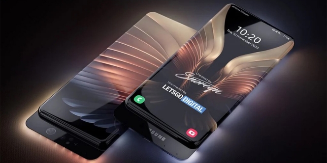 Semakin Canggih dan Modern, Samsung Patenkan Model Smartphone dengan layar Bolak-Balik