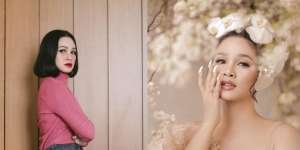 Bak Seorang Princess, Potret Andien Dalam Balutan Busana Warna Nude Ini Elegan Banget!