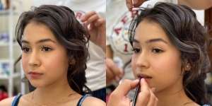 Intip 7 Potret Make Up Look Sandrinna Michelle di Acara SCTV Awards, Glamour namun Tetap Natural!