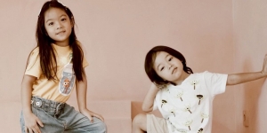 10 Potret Amika dan Langit, Duo Kompak yang Menggemaskan Anak dari Melki Bajaj