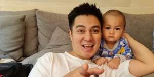 Wajah Kiano Toger Wong Dipanjang di Truk, Ini Reaksi Baim Wong Sang Ayah!