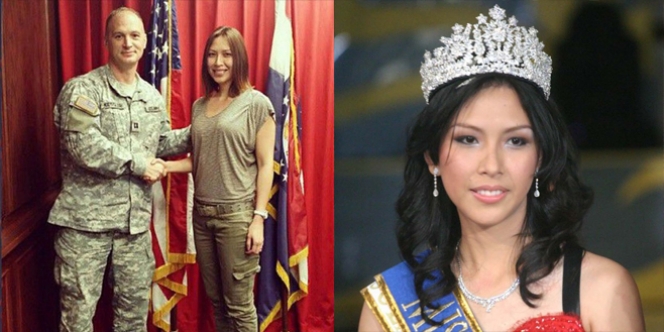 Kabar Kristania Virginia Besouw, Miss Indonesia 2006, Kini Jadi Tentara US, lho!