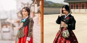 16 Selebriti Berpose dengan Baju Hanbok, Cantik-Cantik Banget deh