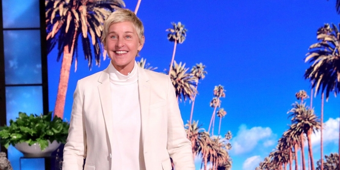 Ellen DeGeneres Umumkan Positif Covid-19, Syuting Talkshow Ditunda Saat Rating Menanjak