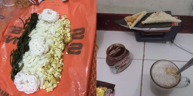 8 Potret Kocak Cara Makan Darurat Ini Bakal Bikin Kalian Tepok Jidat