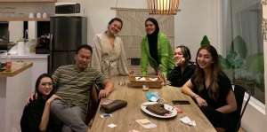 Kumpul Bareng di Ulang Tahun Sang Anak, Sarita Abdul Mukti dan Faisal Harris Didoain Balikan