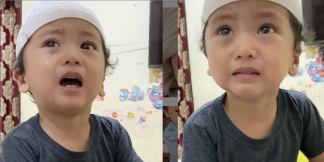 Lupa Hafalan Alquran, Bocah Umur 2 Tahun Ini Nangis sampai Bikin Netizen Tersentuh