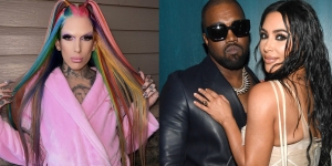 Digugat Cerai Kim Kardashian, Kanye West Dikabarkan Selingkuh dengan Youtuber Jeffree Star
