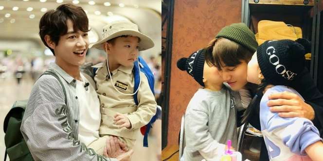 Suamiable, Ini 7 Momen Idol KPop Pria Bareng Anak Kecil yang Bikin Gemes!