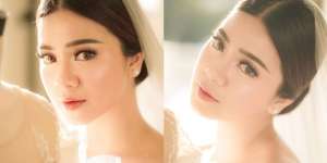 8 Potret Detail Make Up Korea ala Felicya Angelista di Pemberkatan Pernikahan
