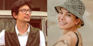 Bersandar Mesra di Bahu Dimas Beck, Nikita Mirzani: I Love You