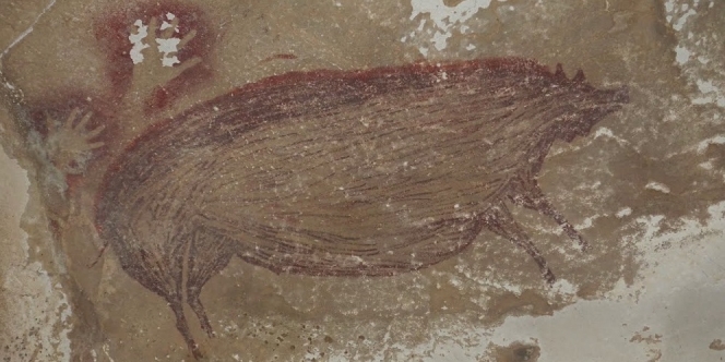 Berusia Puluhan Ribu Tahun, Lukisan Hewan Tertua di Dunia Ditemukan di Sulawesi