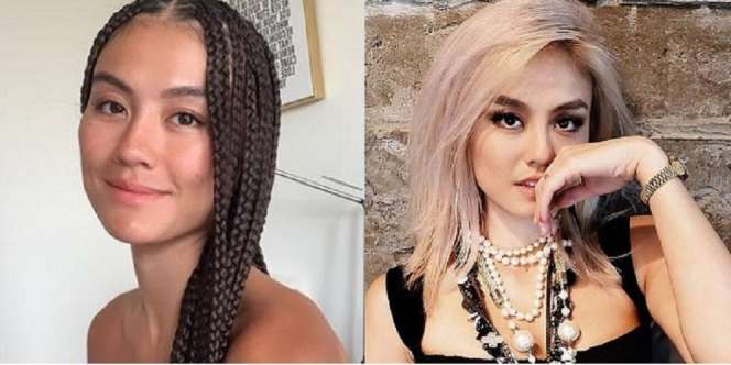 Bikin Terkesima, Agnez Mo Pamer Warna Rambut Baru Warna Ungu