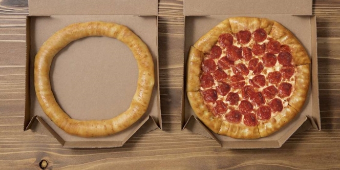Anti Mainstream, Pizza Hut Kini Jual Pinggiran Pizzanya Doang