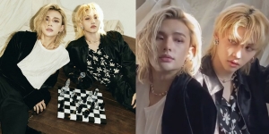Tampil Kece, 'Duo Blonde' Hyunjin dan Felix Stray Kids Unjuk Pesona di Majalah 'ARENA'