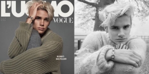 Debut Jadi Model, Ini 9 Potret Memesona Romeo Beckham untuk L'Uomo Vogue
