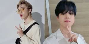 Potret Jimin BTS Selfie dengan Pose 'Peace', Bikin Tentram Hati Banget!