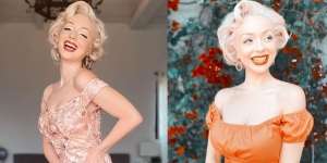 10 Potret Jasmine Chiswell, Seleb TikTok yang Jadi Kaya Raya karena Mirip Marilyn Monroe