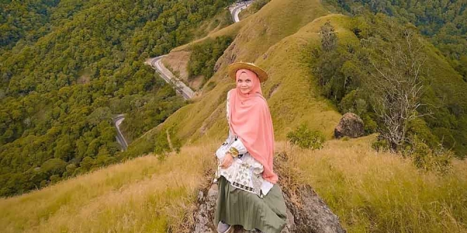 Pusun Sembalun Lombok, Menikmati Pemandangan Taman Asri dengan Background Gunung Rinjani