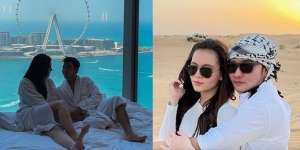 7 Potret Mesra Abash Mantan Lucinta Luna dengan Kekasih Baru, Liburan Mewah Ke Dubai 