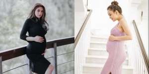 8 Selebriti Pakai Baju Press Body Saat Hamil, Auranya Makin Terpancar