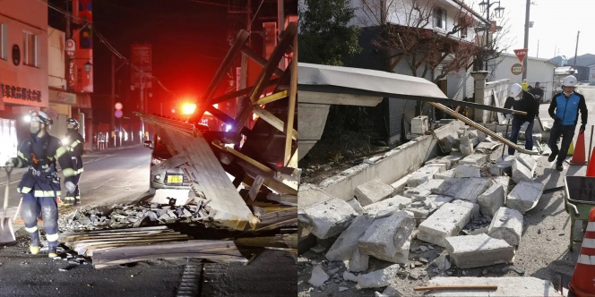 Gempa Magnitudo 7,1 Guncang Fukushima Jepang, Getaran Hingga ke Tokyo