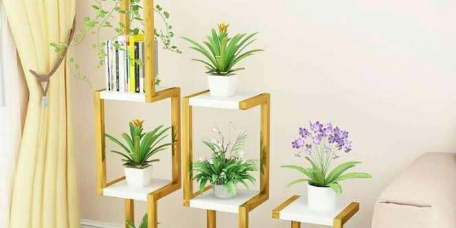 10 Rekomendasi Model Rak Bunga Minimalis, Bikin Cantik Rumah Bunda!