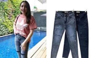 6 Potret Celana Jeans Milik Nagita Slavina yang Juga Bisa Kamu Beli, Paling Murah 138 Ribu!