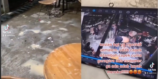Bikin Netizen Geram, Para Pemuda Ini Terekam Rayakan Ulang Tahun di Kafe sampai Kotor Berantakan