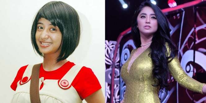 7 Potret Adu Gaya Dewi Perssik Dulu VS Sekarang, Sempat Disebut Pedangdut Kampung