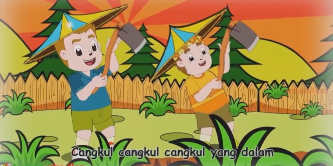 Lirik Lagu Menanam Jagung - Lagu Anak Indonesia