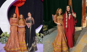 Potret Gaya Selebriti Hadiri Henna Night Aurel Hermansyah, Pakai Baju India!