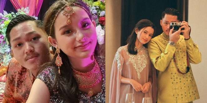 Ini Gaya Sarah Menzel di Acara Aurel yang Jadi Sorotan, Hadiri Lamaran Hingga Henna Night